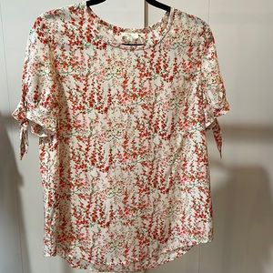 AG floral blouse